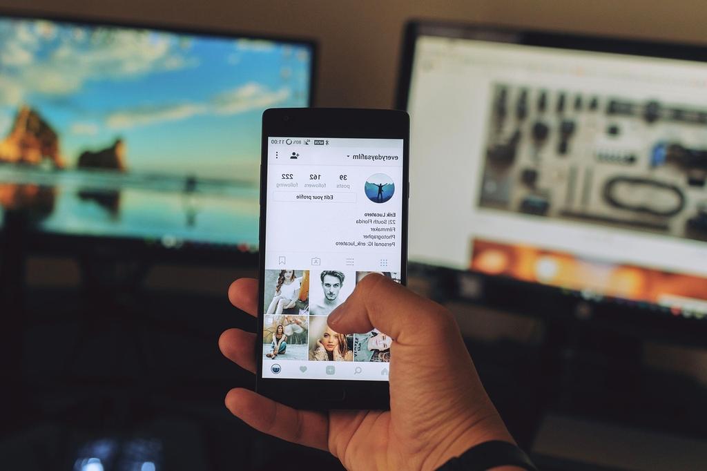 Networking concept showing interconnected digital nodes and light trails